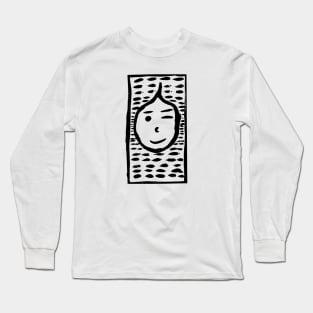 A wink Long Sleeve T-Shirt